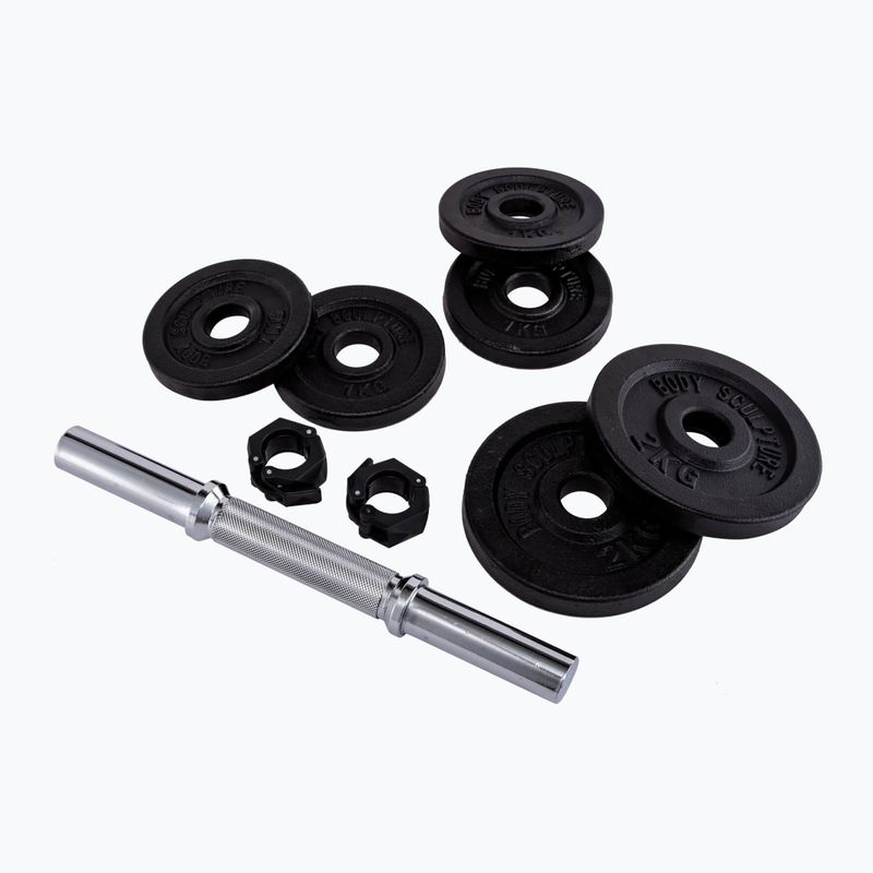 Reguliuojamas hantelis Body Sculpture Bw 780Lx1 10 kg black 2