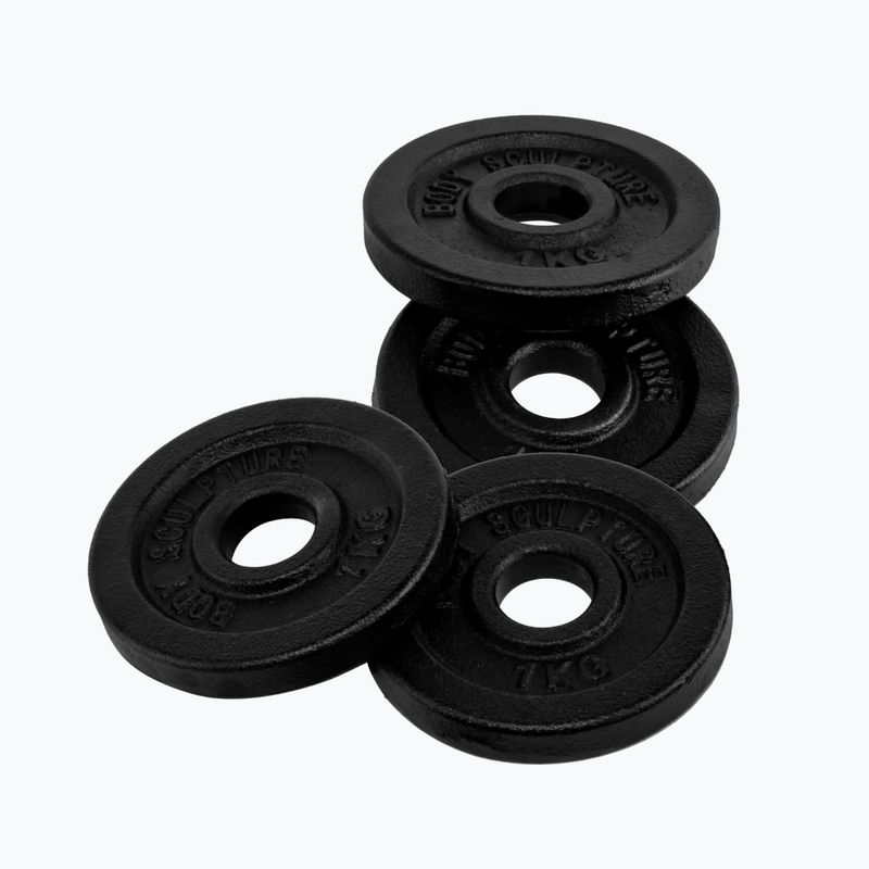 Reguliuojamas hantelis Body Sculpture Bw 780Lx1 10 kg black 4