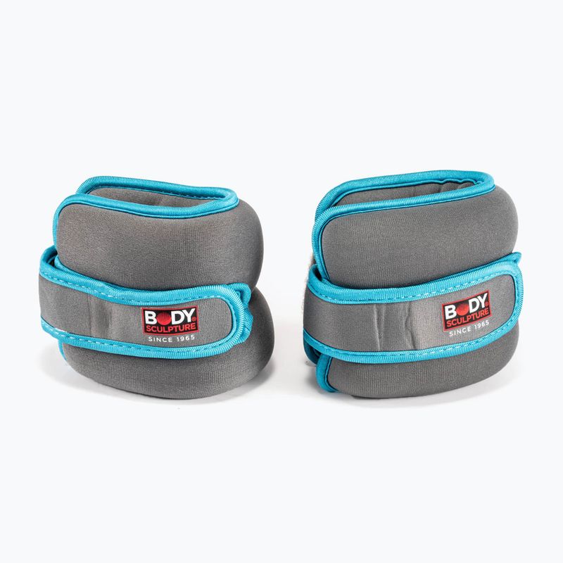 Riešo svoriai Body Sculpture Bb 2720U 2 x 1,15 kg grey/blue 2
