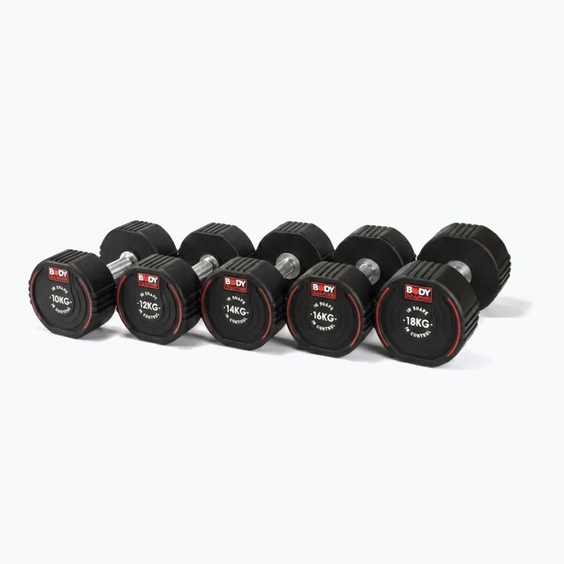 Guminis hantelis Body Sculpture TPU BW 133 4 kg black 8