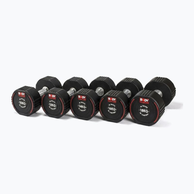 Guminis hantelis Body Sculpture TPU BW 133 8 kg black 8