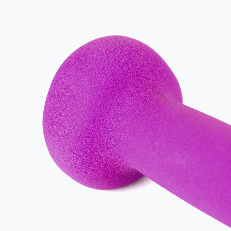 Guminis hantelis Body Sculpture BW 513 z PVC 2 kg purple 6