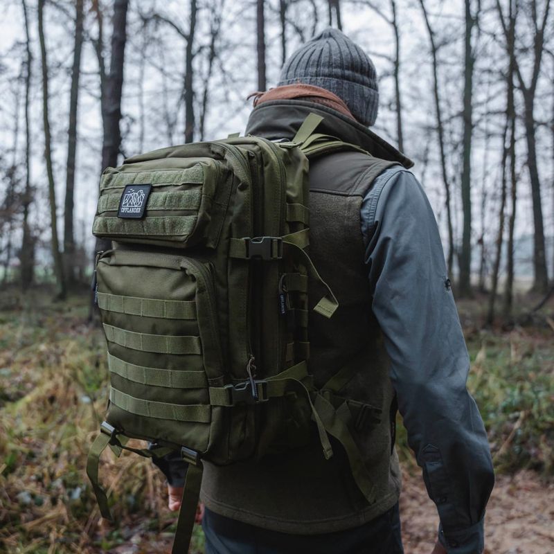 Turistinė kuprinė OFFLANDER Survival 43 l green 8