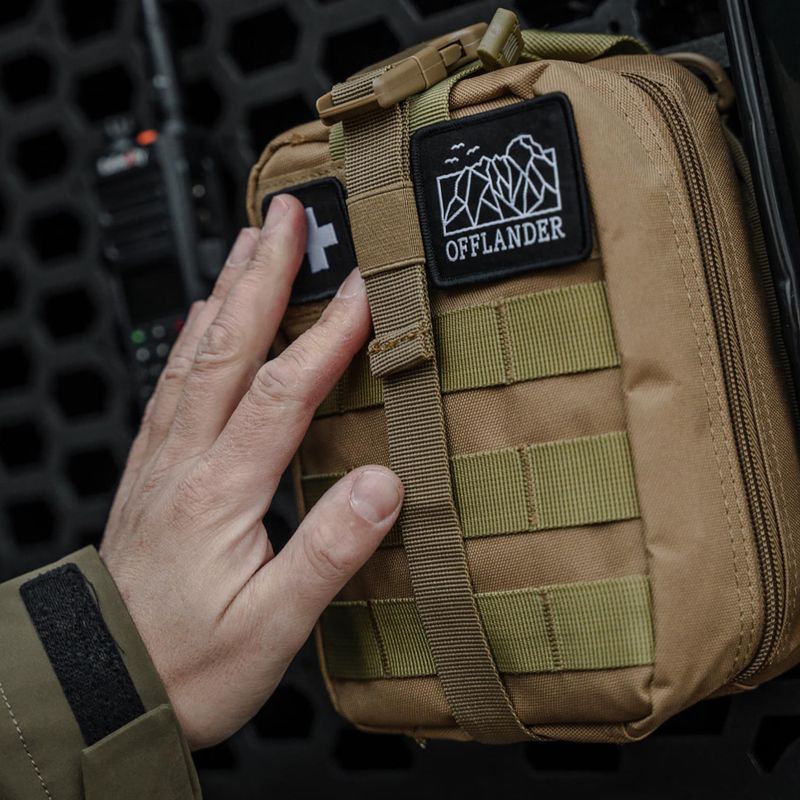 Taktinė piniginė OFFLANDER Molle 3 l khaki 6
