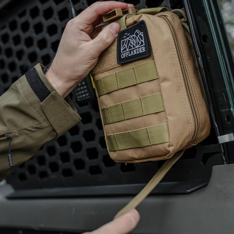 Taktinė piniginė OFFLANDER Molle 3 l khaki 7