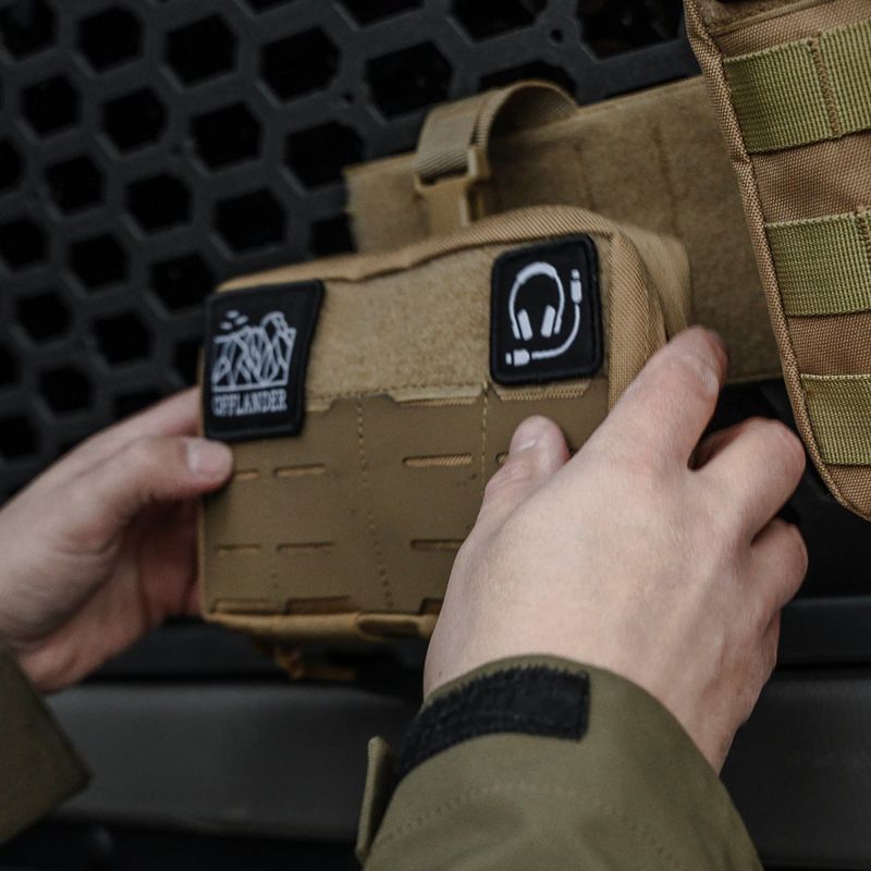 Taktinė piniginė OFFLANDER Molle Powerbank 1 l khaki 6