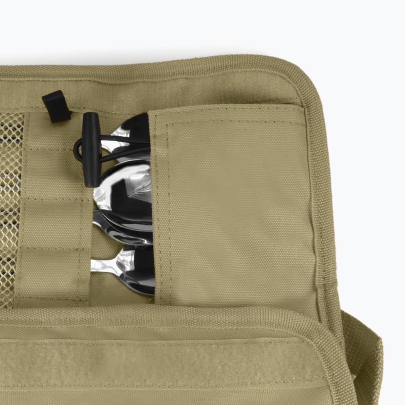 Stalo įrankių rinkinys OFFLANDER Camping Cutlery Set with Case green 6