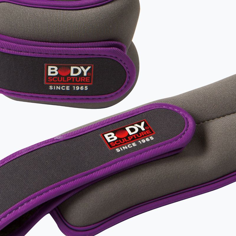 Riešo svoriai Body Sculpture Bb 2700U 2 x 0,5 kg grey/purple 3