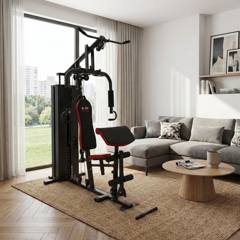 Daugiafunkcinis treniruoklis Body Sculpture Multigym BMG 4305 black 5