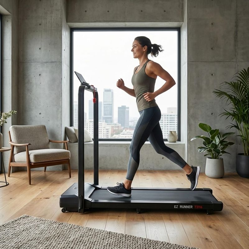 Elektrinis bėgimo takelis Body Sculpture Ez Runner Bt 3116 black 11