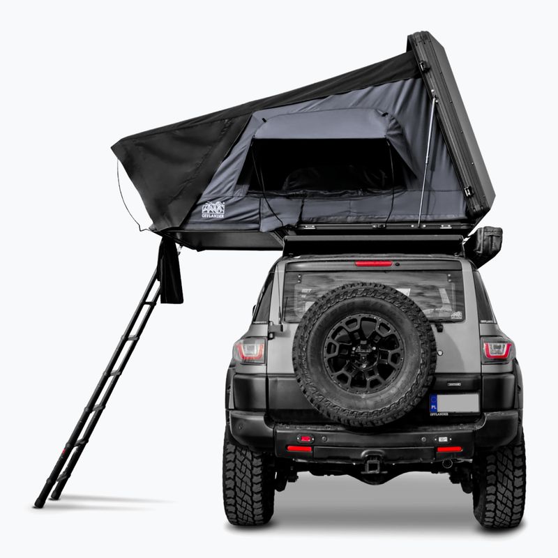 Stogo palapinė 2 asmenims OFFLANDER Fold Y 150 black 5