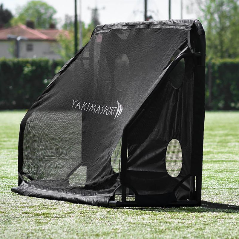 Yakimasport GIZA futbolo vartai 180 x 120 cm juodi 100304 2