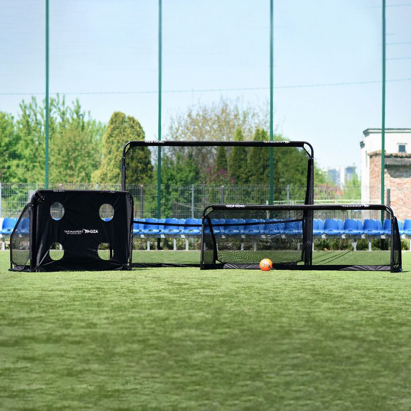 Yakimasport GIZA futbolo vartai 180 x 120 cm juodi 100304 3