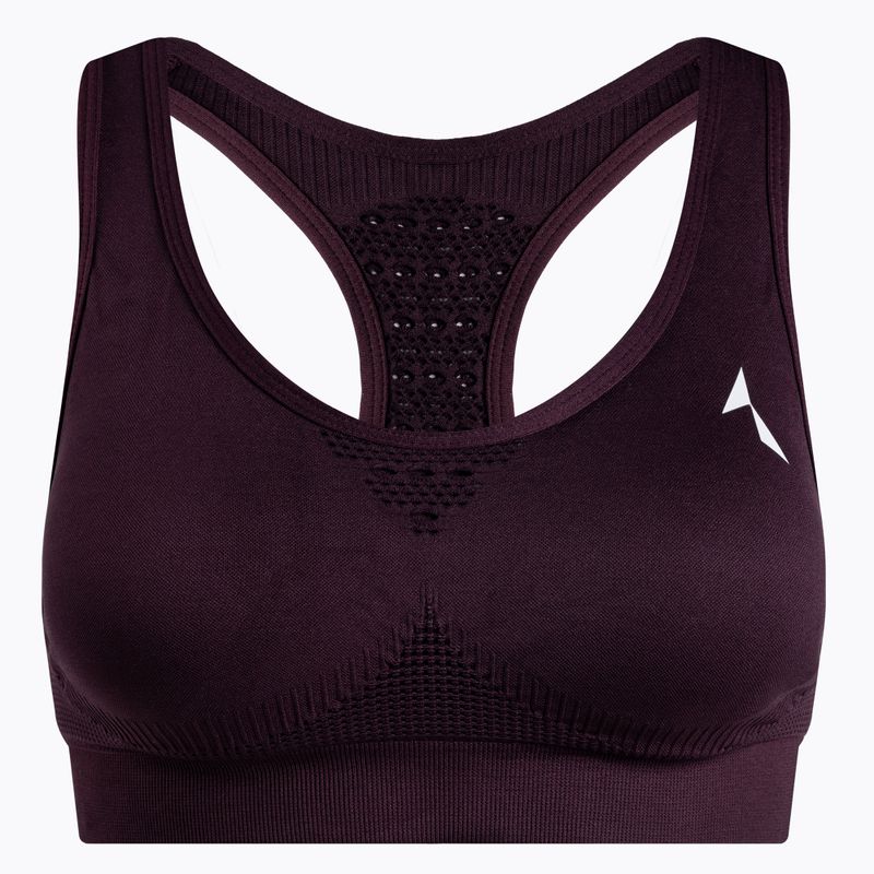 Carpatree Phase Besiūlė fitneso liemenėlė bordo spalvos CP-PSB-BU