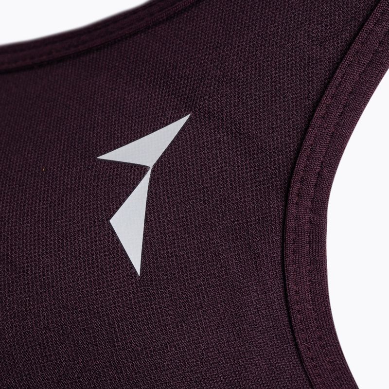 Carpatree Phase Besiūlė fitneso liemenėlė bordo spalvos CP-PSB-BU 3