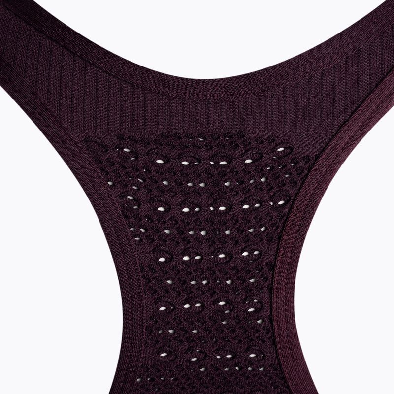 Carpatree Phase Besiūlė fitneso liemenėlė bordo spalvos CP-PSB-BU 4