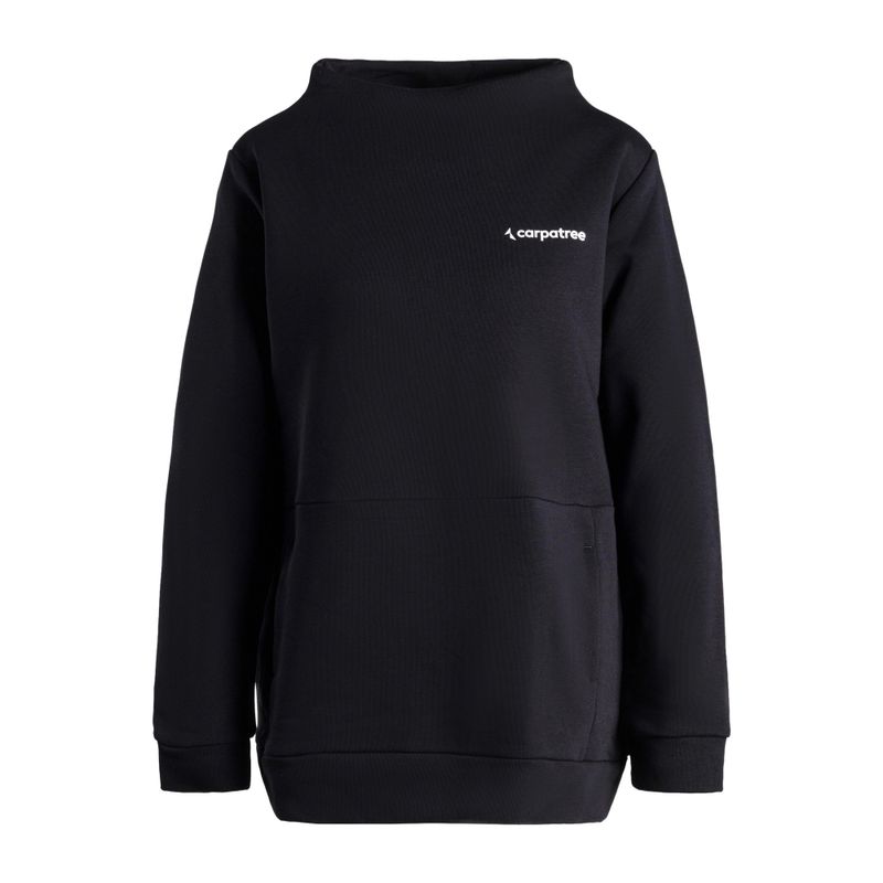 Moteriški Carpatree džemperiai Funnel Neck Black CPW-FUS-1043-BL