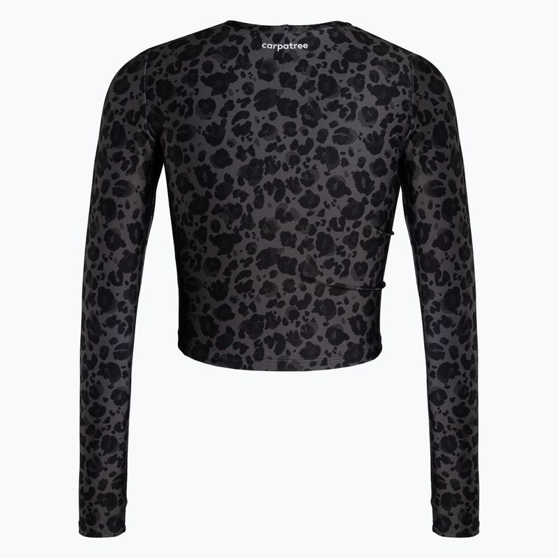 Moteriški marškinėliai Carpatree Gaia Thermoactive Panter LS black/grey 2