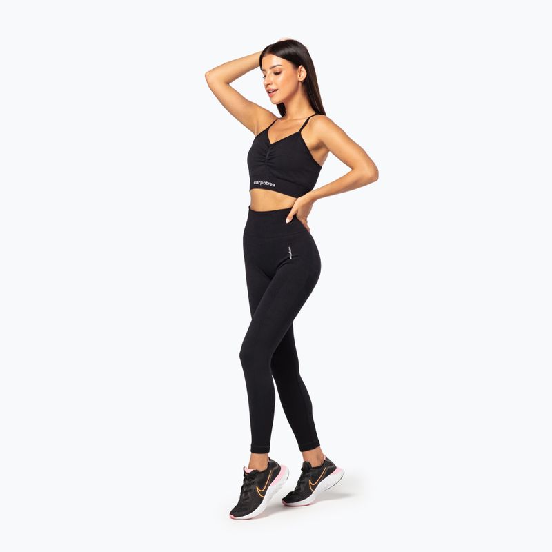 Fitneso liemenėlė Carpatree Allure Seamless black 2