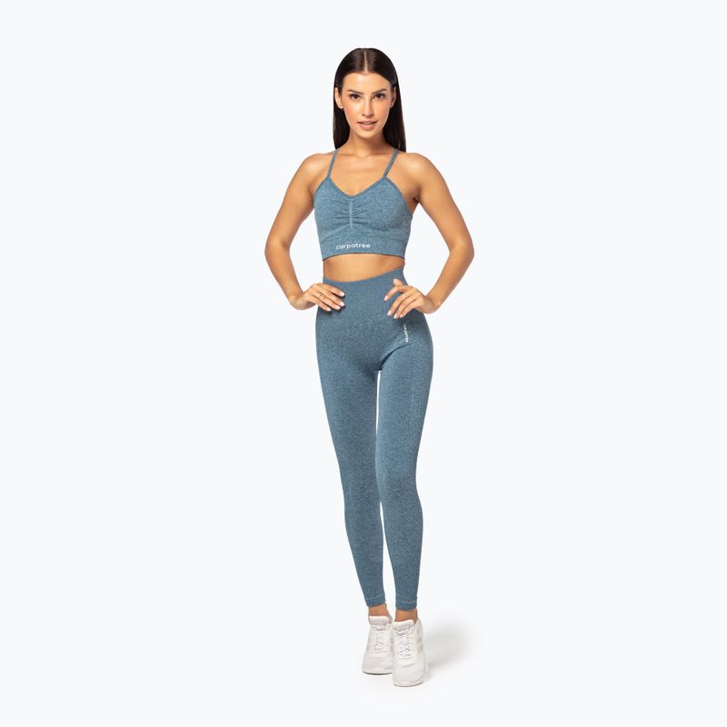 Fitneso liemenėlė Carpatree Allure Seamless mallard blue 2