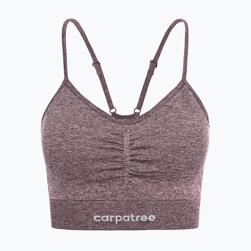 Treniruočių liemenėlė Carpatree Allure Seamless brown melange (pepper corn) 5