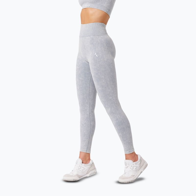 Moteriškos treniruočių tamprės Carpatree Yasmine Seamless blue stone wash 5