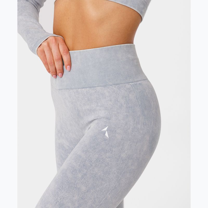 Moteriškos treniruočių tamprės Carpatree Yasmine Seamless blue stone wash 6