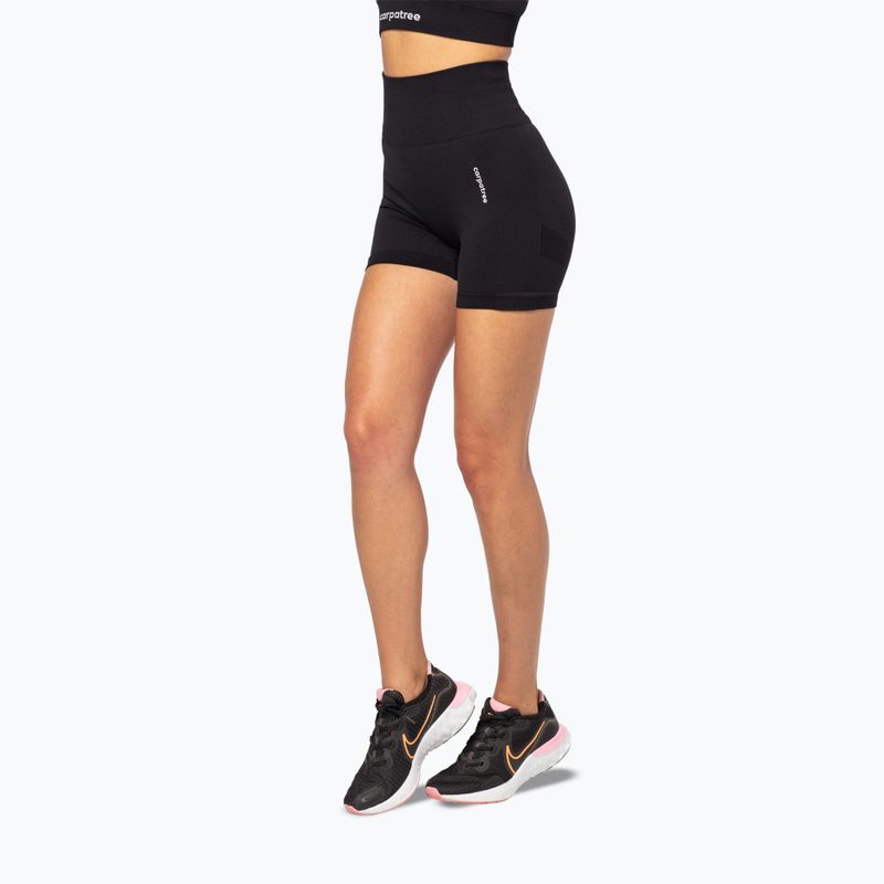 Moteriški treniruočių šortai Carpatree Allure Seamless black