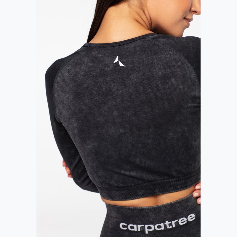 Moterų treniruočių palaidinė Carpatree Yasmine Seamless Longsleeves black 4