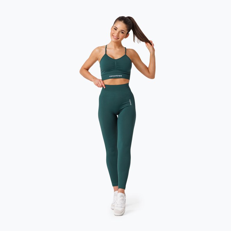 Fitneso liemenėlė Carpatree Allure Seamless forest green 2