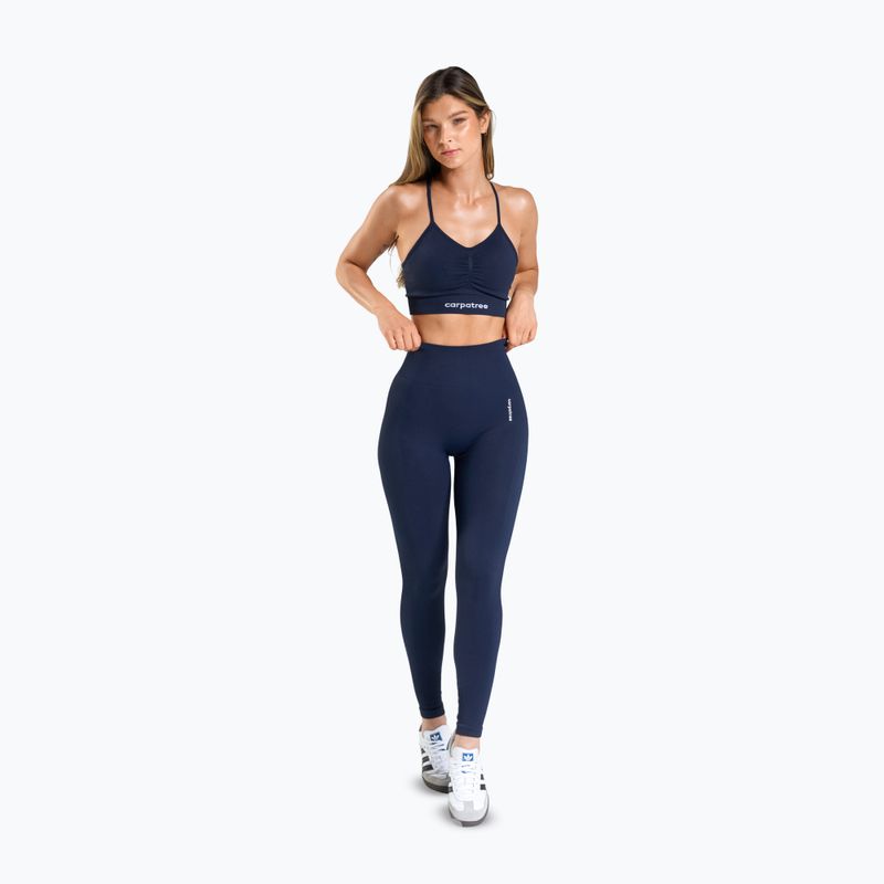 Moteriškos treniruočių tamprės Carpatree Allure Seamless midnight blue 2