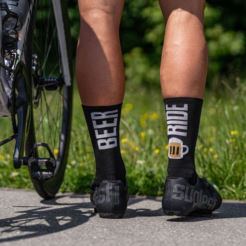 Luxa Beer Ride dviratininkų kojinės juodos LAM21SBRBS1 7
