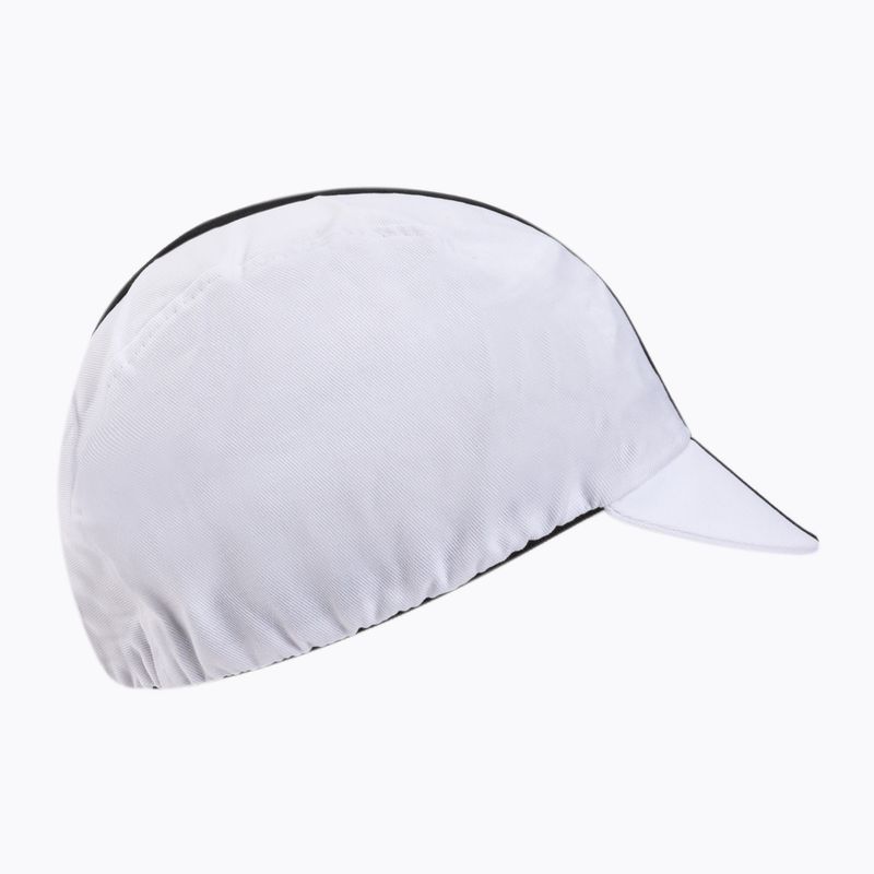 Luxa Classic Stripe balta ir juoda dviratininko kepurė po šalmu LULOCKCSW 5