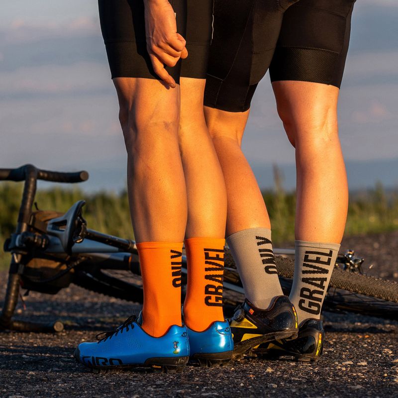 Luxa Only Gravel dviratininkų kojinės oranžinės LAM21SOGO1S 8