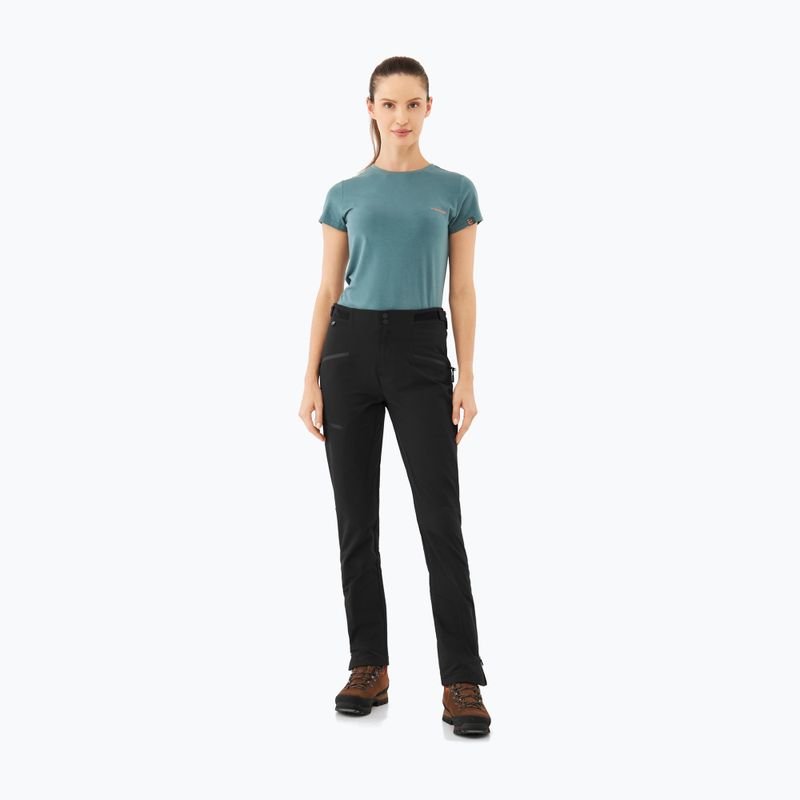 Moteriškos žygio kelnės Viking Expander Warm black 2