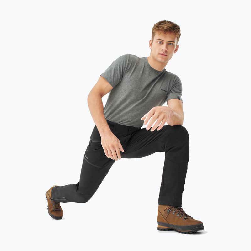 Vyriškos žygio kelnės Viking Expander Warm black 4