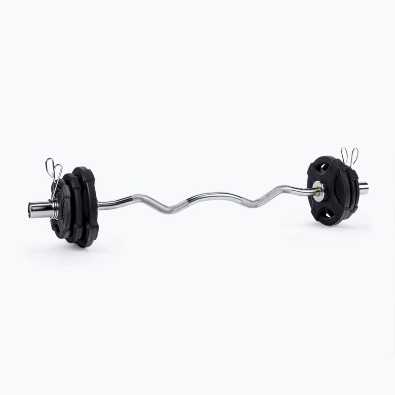Gipara Fitness Iron Pump treniruočių rinkinys 27.5kg juodas 8884