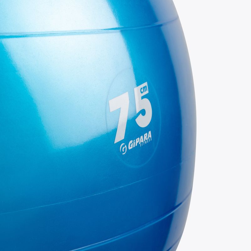 Gimnastikos kamuolys Gipara Fitness New blue 4900 75 cm 2