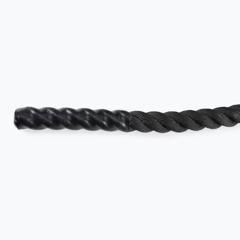 Gipara Fitness treniruočių virvė 38mm/15m juoda 2538 2