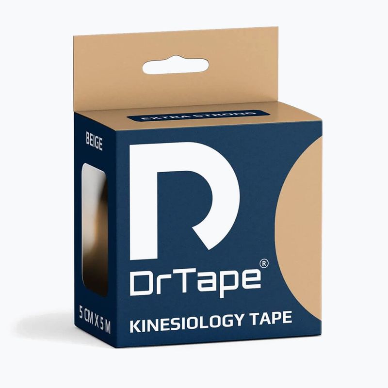 Kineziologinė juosta DrTape Kinesiology Tape beige 4