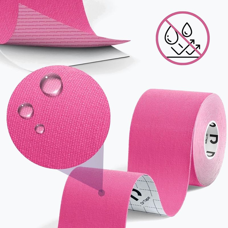 Kinesio juosta DrTape Kinesiology Tape pink 3