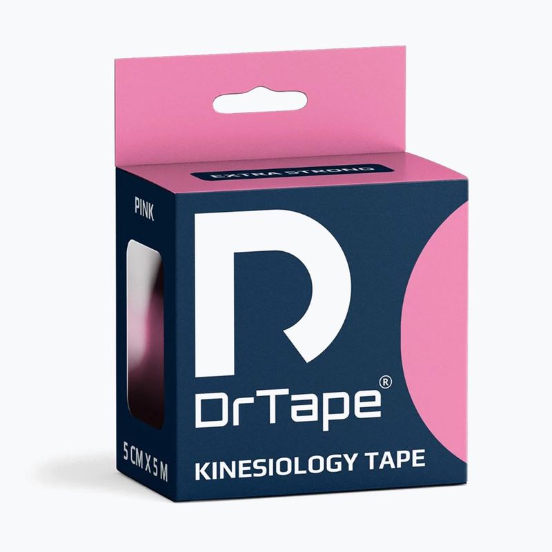 Kineziologinė juosta DrTape Kinesiology Tape pink 4