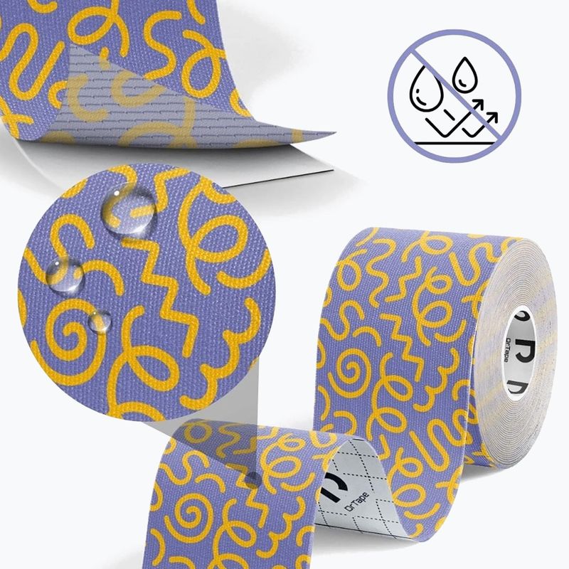 Kinezio juosta DrTape Kinesiology Tape doodles 3
