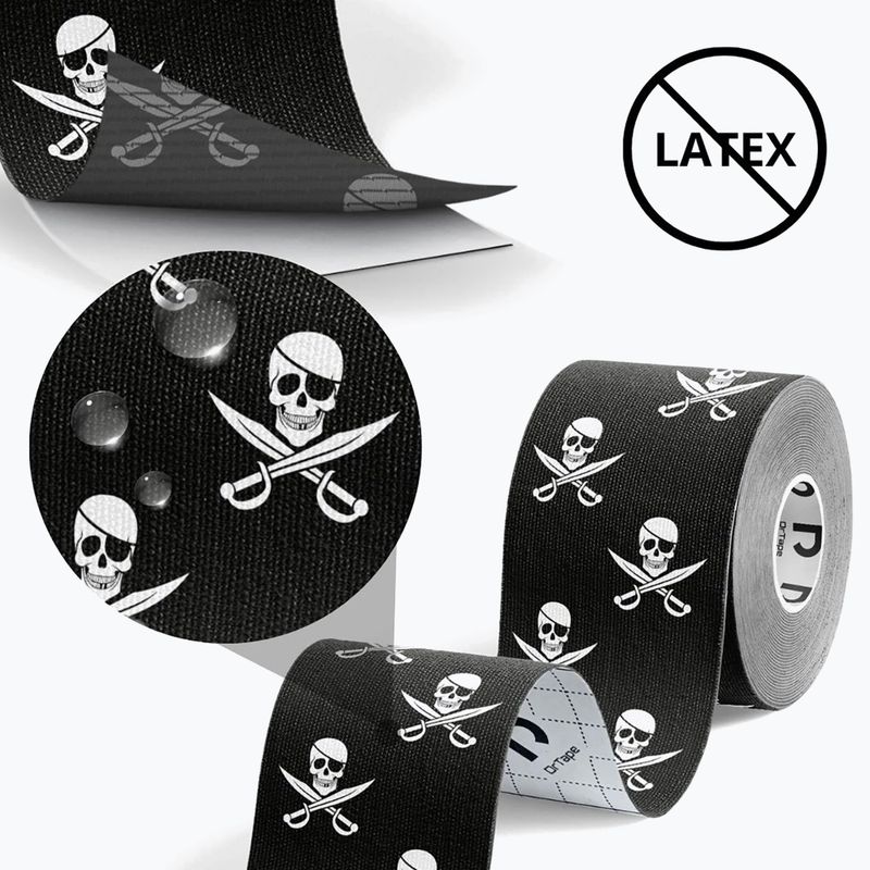 Kineziologinė juosta DrTape Kinesiology Tape pirate 3