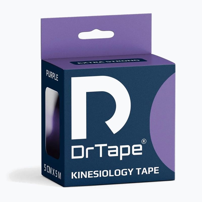 Kinesio juosta DrTape Kinesiology Tape purple 4