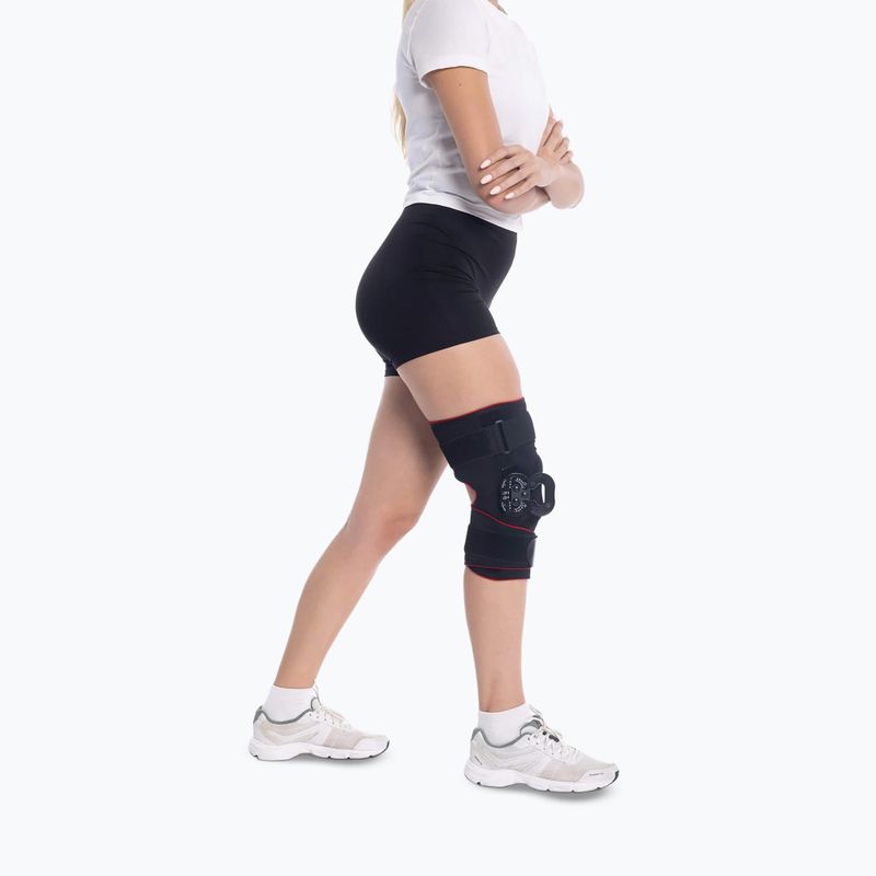 Kelio įtvaras MSupport Red black 3