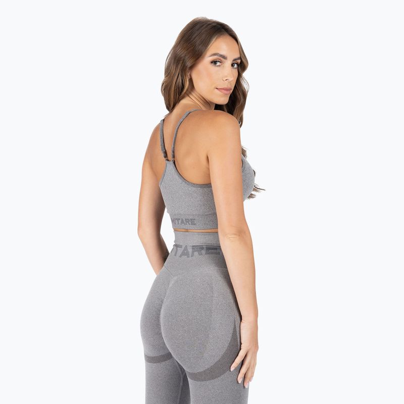 MITARE Push Up Max fitneso liemenėlė pilka K002 3