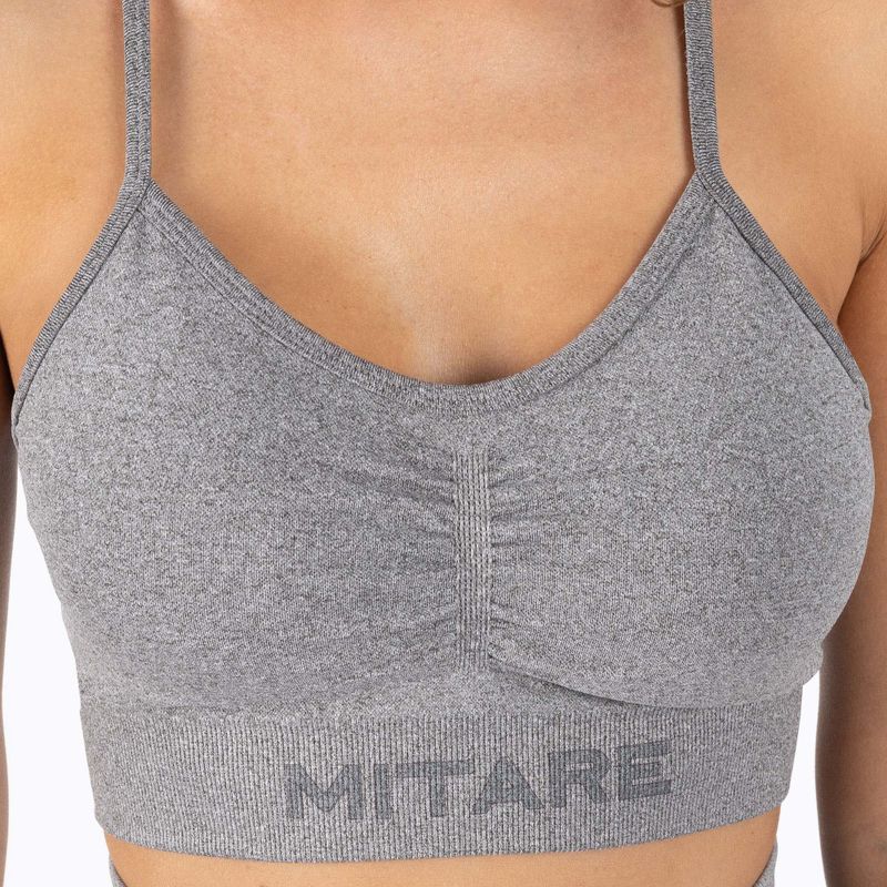MITARE Push Up Max fitneso liemenėlė pilka K002 4