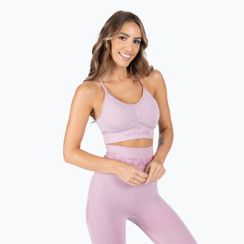 MITARE Push Up Max fitneso liemenėlė violetinė K002