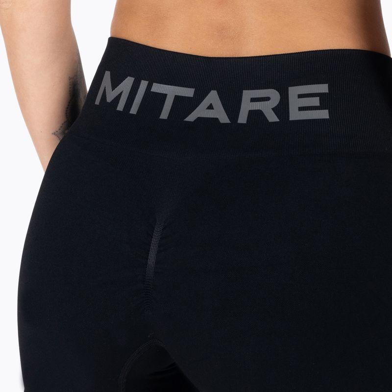 Moteriški MITARE Push Up Sunny treniruočių šortai juodi K115 4